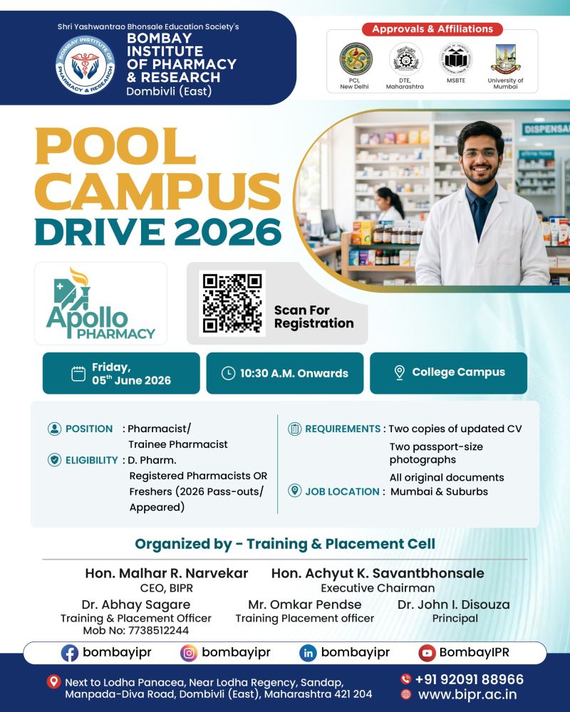 Campus Drive 2026 Appolo Pharmacy