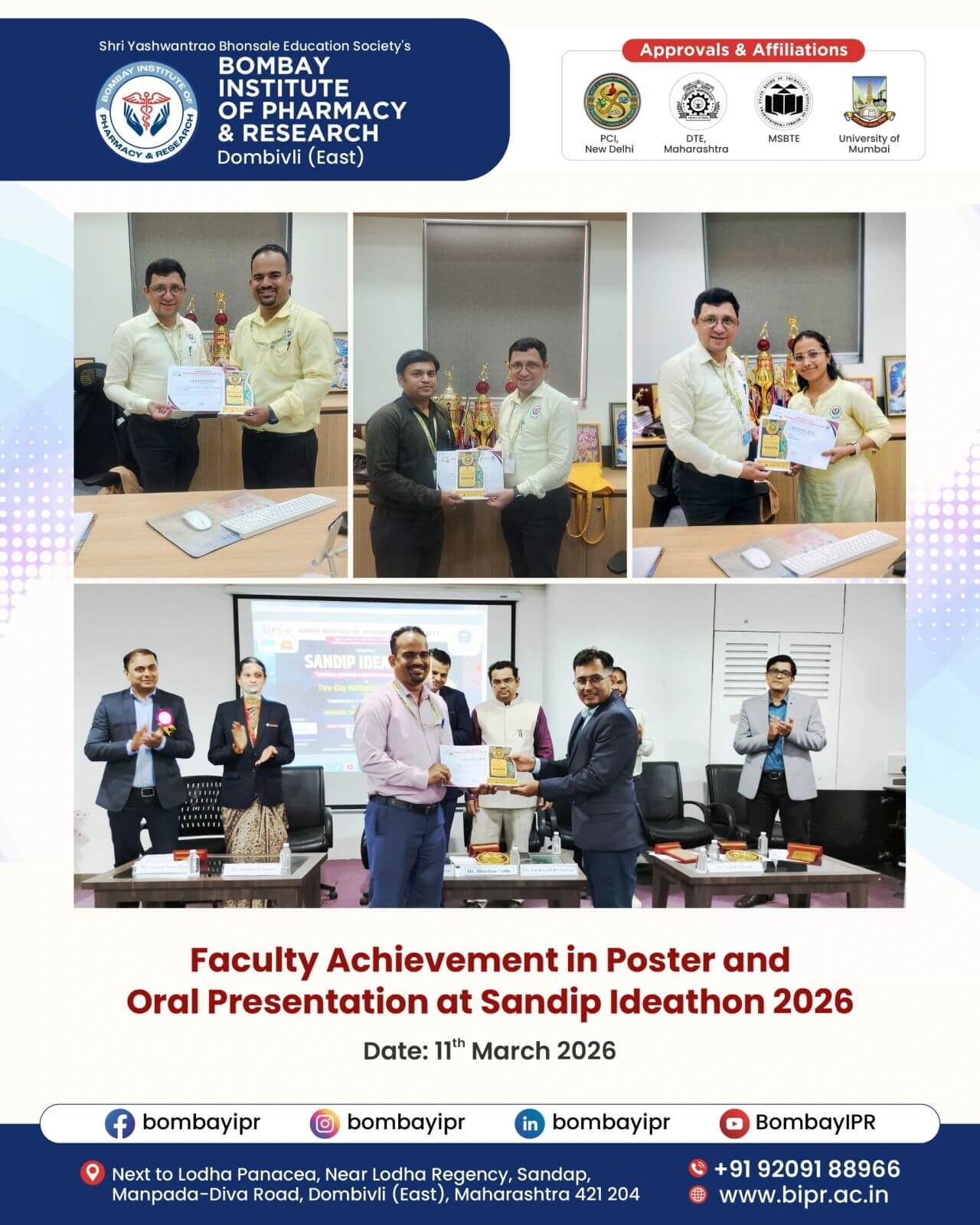 Faculty Accolades