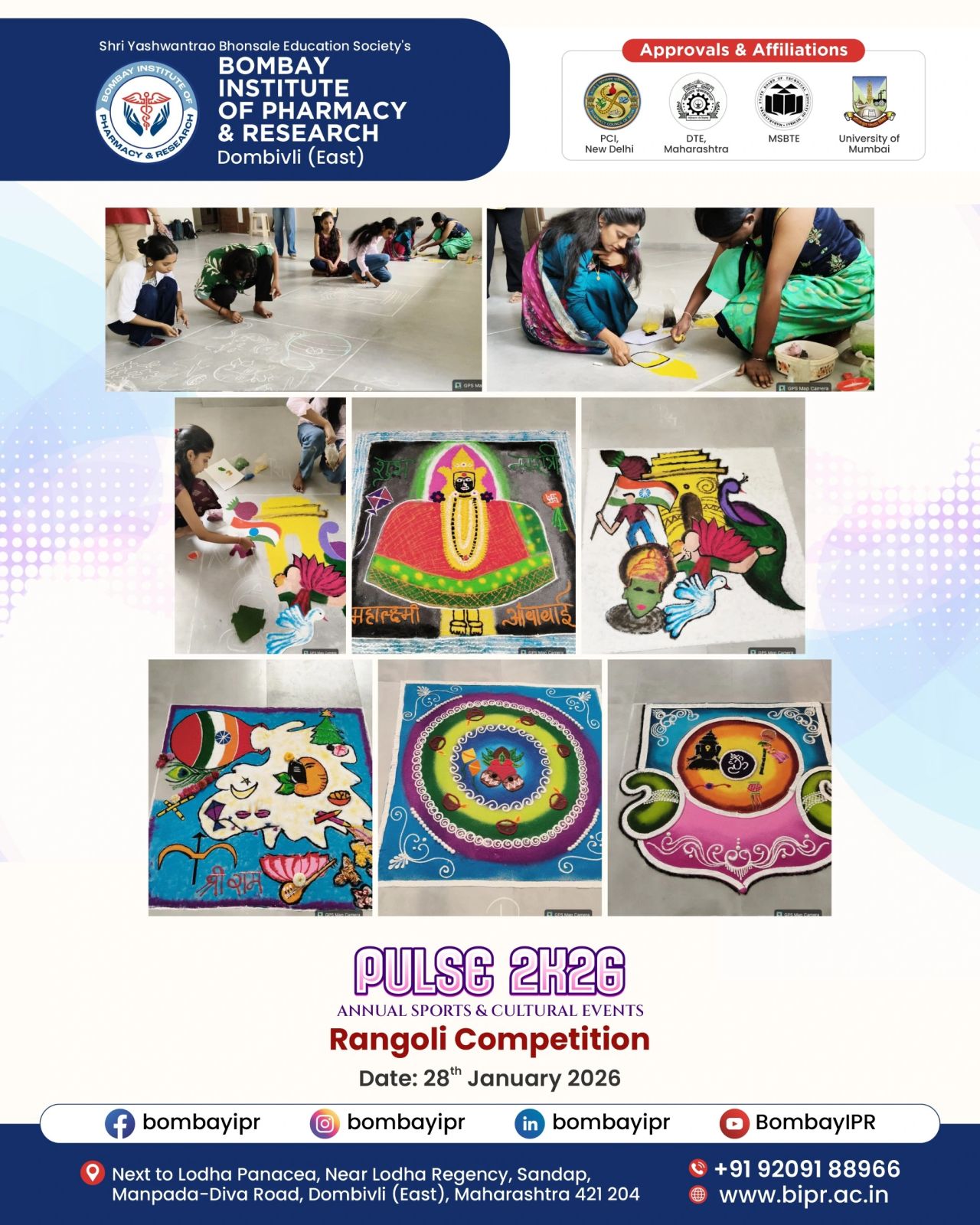 PULSE- 2026 Rangoli Competition