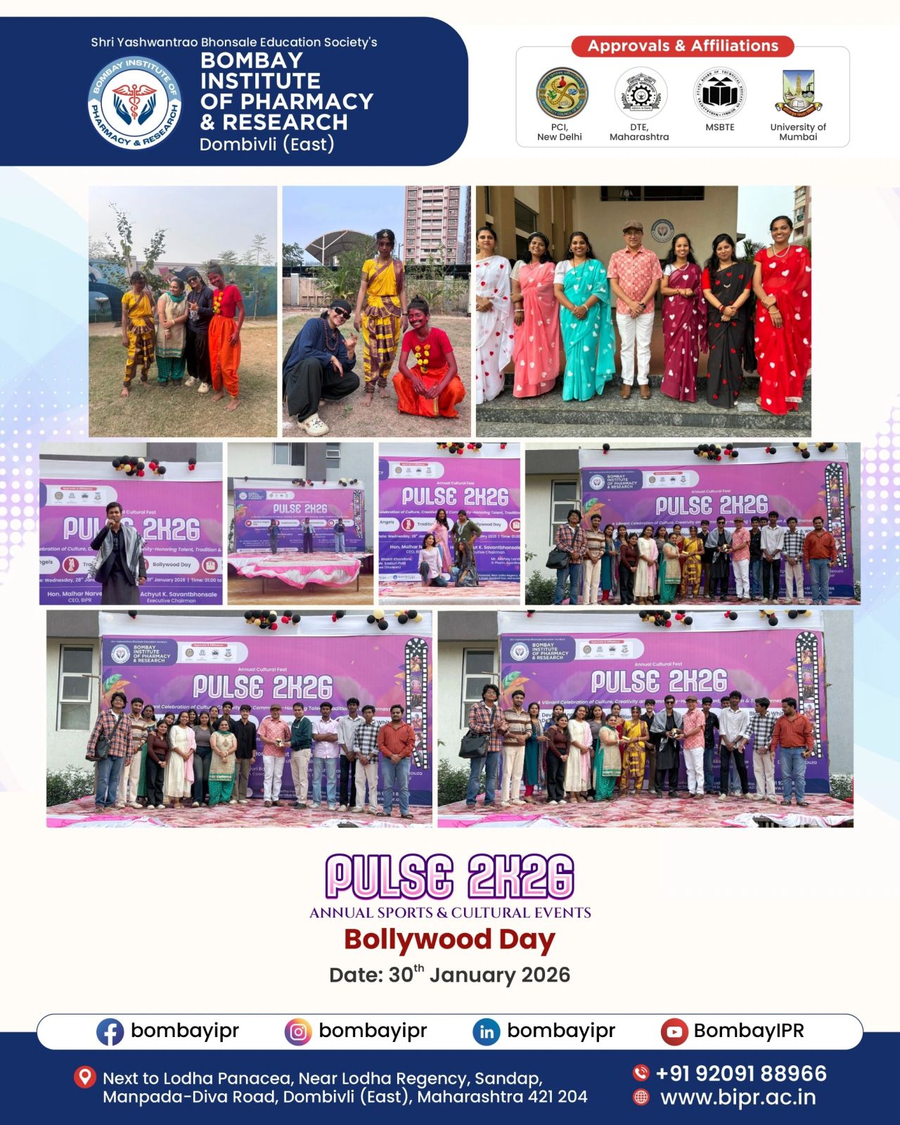 PULSE- 2026 Bollywood Day Celebration
