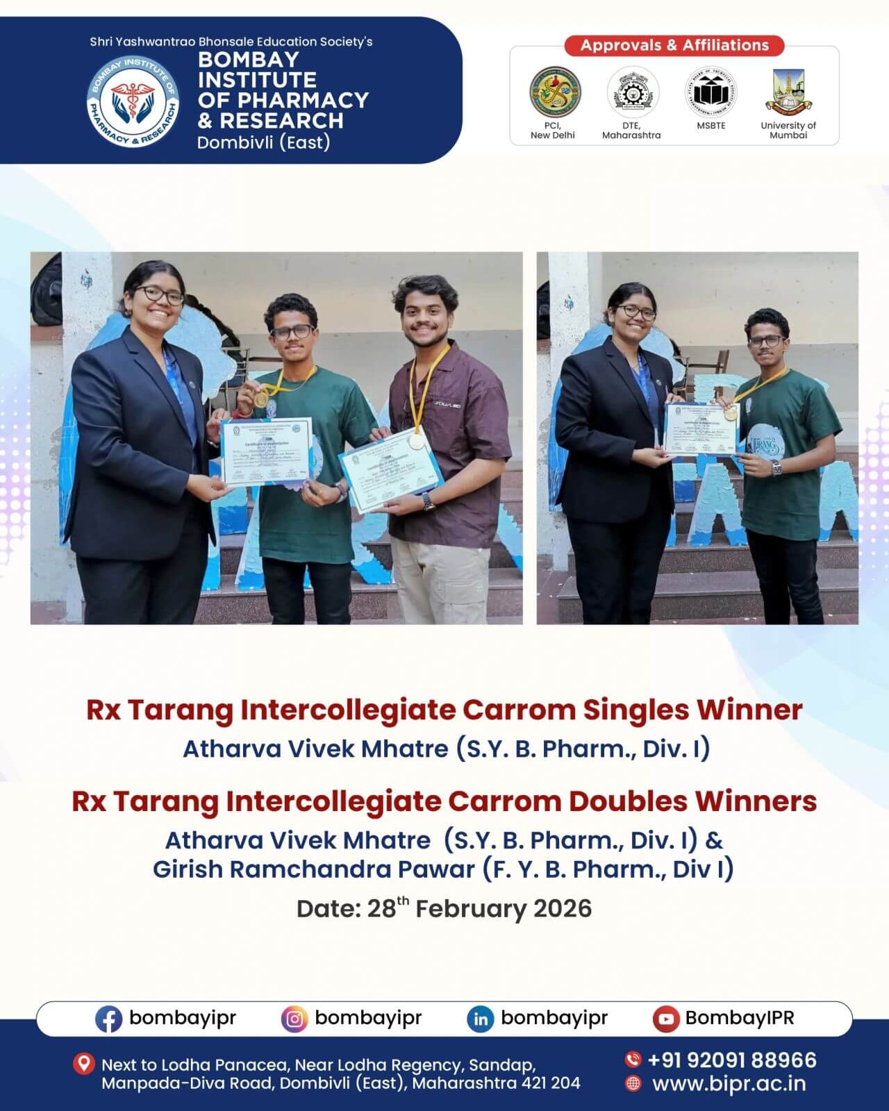 Rx Tarang Carrom